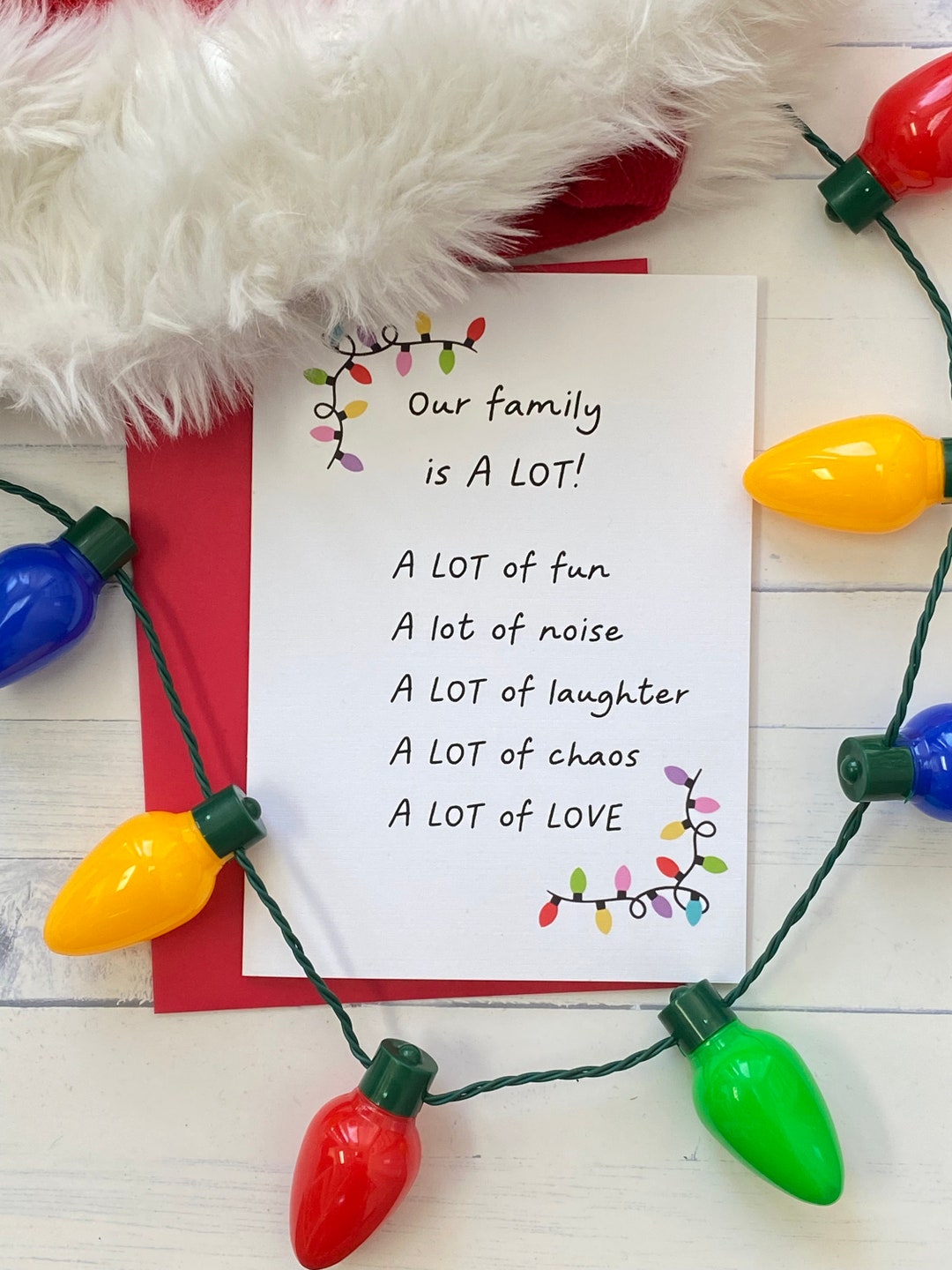Blended Family Christmas Cards 