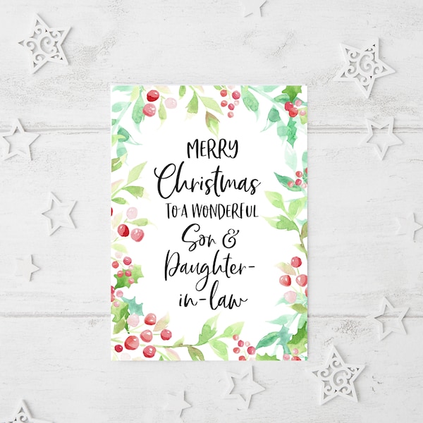 Special Couple Christmas Card, Christmas Card Couple, Both Of You