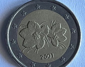2 евро 2001 финляндия цена