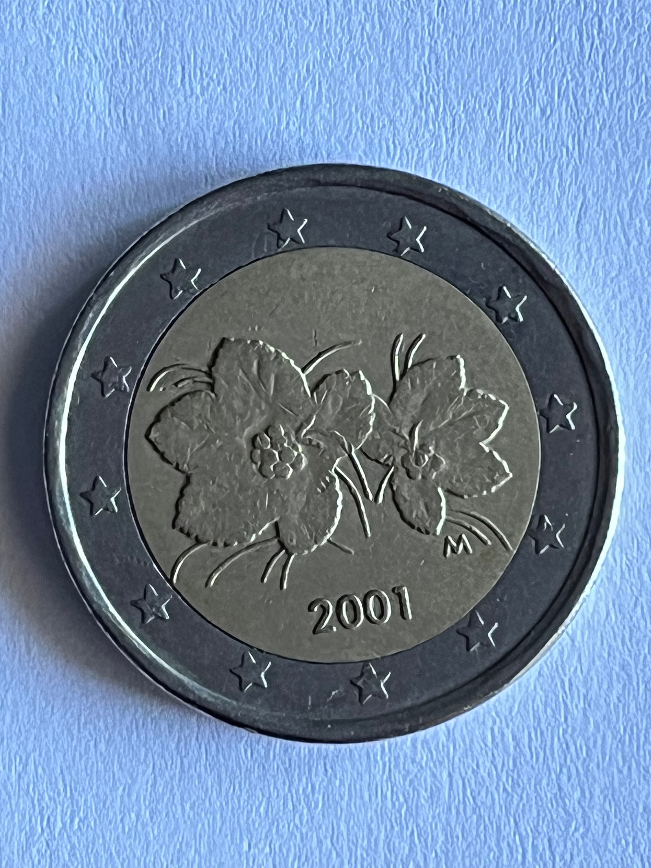 moneta 2 euro fiori 1999 valore