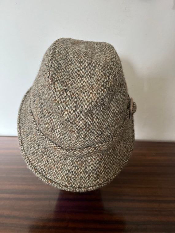 Vintage Dunn & Co  tweed sombrero, sombrero de la… - image 4