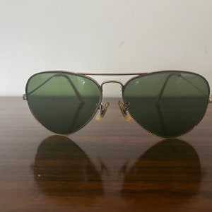 ヴィンテージ RAY-BAN B&L アビエーター サングラス、アメリカ製、クラシック メンズ メガネ、70 年代 80 年代 レイバン