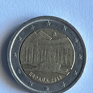 2 Euro coin SPAIN 2011 commemorative -The Alhambra- / Collectible European coin / Spain coin
