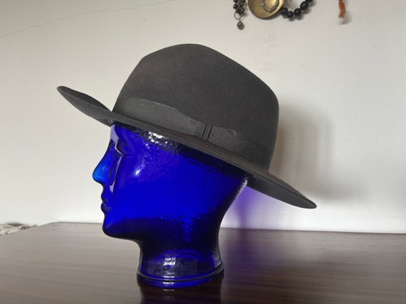 Chapeau Ancien Pour Homme Tirard Taille 56 - Gris, Style Vintage Et Imperméable