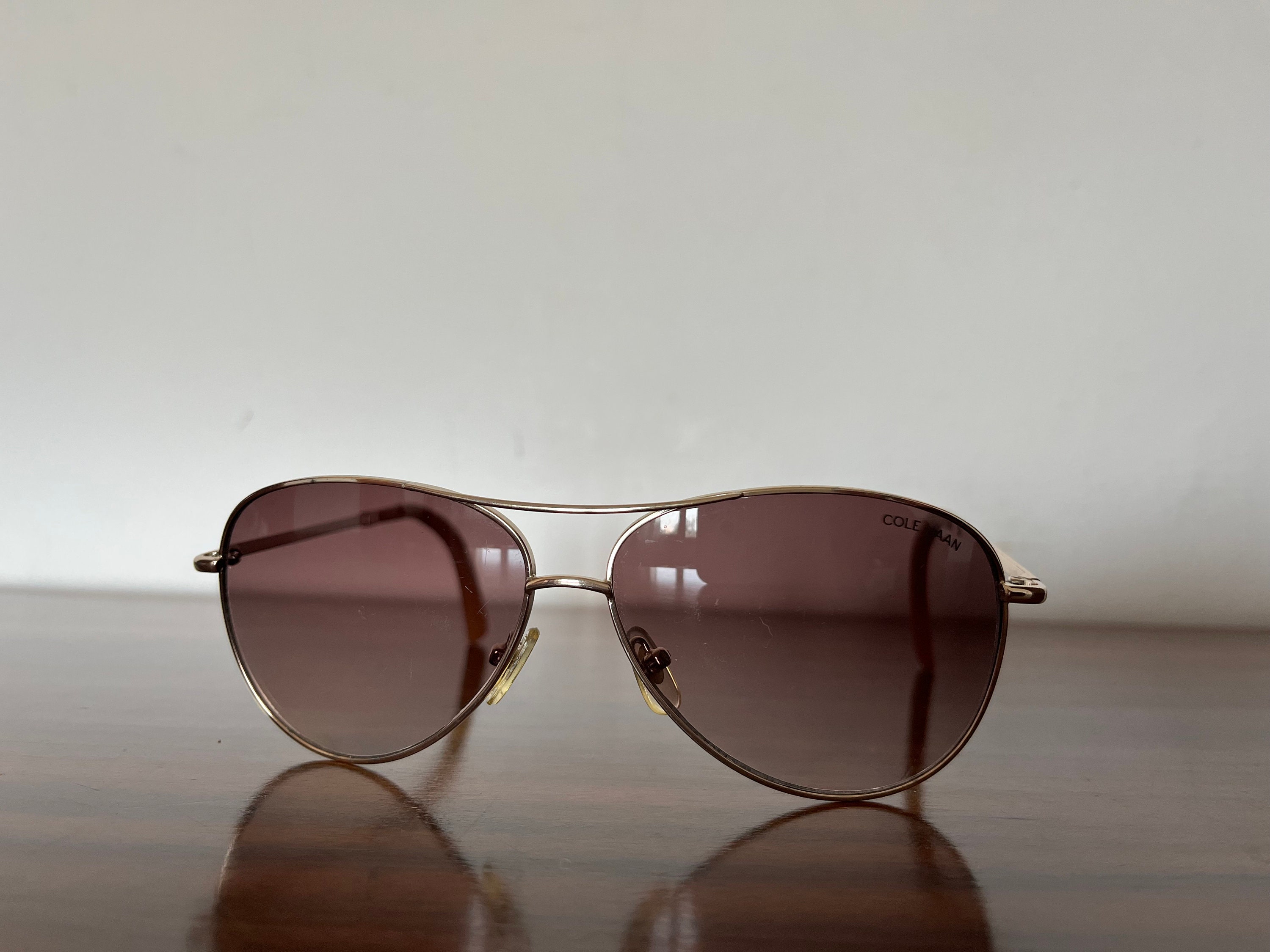 Cole Haan Women’s Sunglasses Bone Colored CH7029 Sunglasses - Cole Haan Authorized Retailer  main image 2