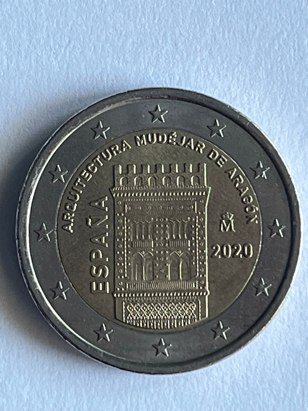 2 Euro Coin SPAIN 2020 Mudejar Architecture of Aragon / Collectible