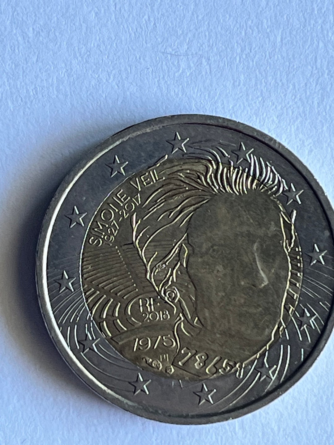 2 Euro Coin FRANCE 2017SIMONE VEIL 19272017 / Collectible European