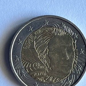 2 Euro Coin FRANCE 2017-SIMONE VEIL 1927-2017 / Collectible European Coins / France Coin