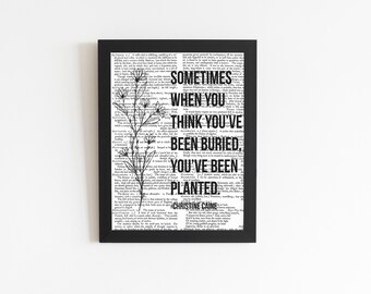 Christine Caine - Quando você pensa que foi enterrado - arte