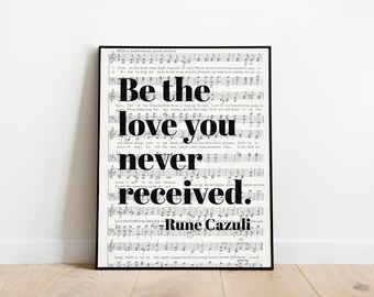 Rune Cazuli - Seja o Amor - obra de arte