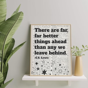 C.S. Lewis - Far, Far Better Things Ahead - artwork
