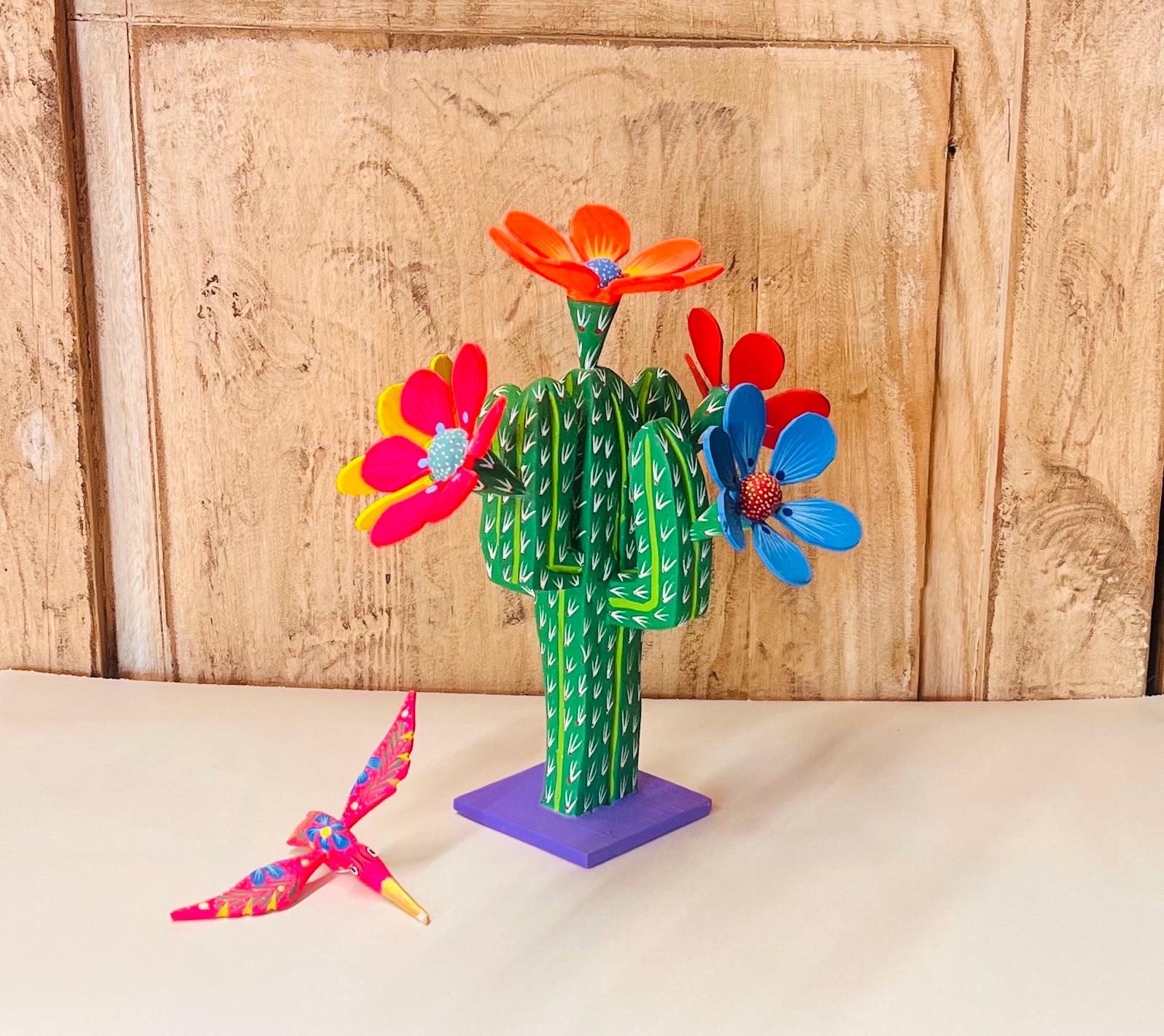 Alejibre Saguaro Wood Carving Sculpture - Etsy