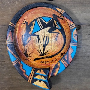 Southwestern Slanted Button Wall Decor