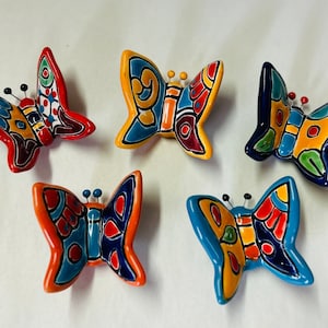 Talavera Wall 3-D Butterfly