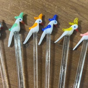 Authentic Mexican Handblown Single Stirrer