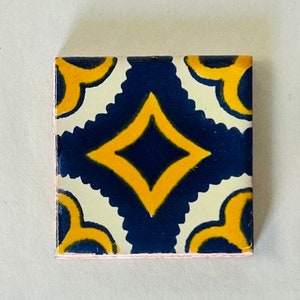 Mexiko Keramikfliese, 2X2, handgemacht, Wüste von Arizona, Wohnkultur, Talavera Coaster, Wüste