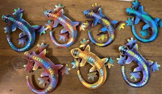 金属製トカゲのメキシカンウォールデコレーション - Etsy 日本