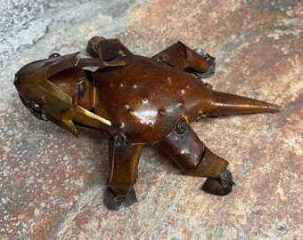 Metal Horny Toad Lizard, Horned Lizard, Yard Décor, Desert Reptiles, Arizona, Sonoran