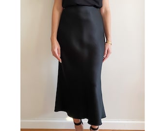 Mercer Bias Skirt Sewing PDF Pattern, Midi Slip Skirt, US Sizes 00-18, Beginner Friendly, Instant Download