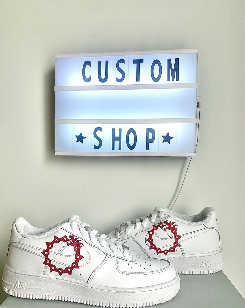 Dragon Air Force 1 Custom AF1 | Etsy