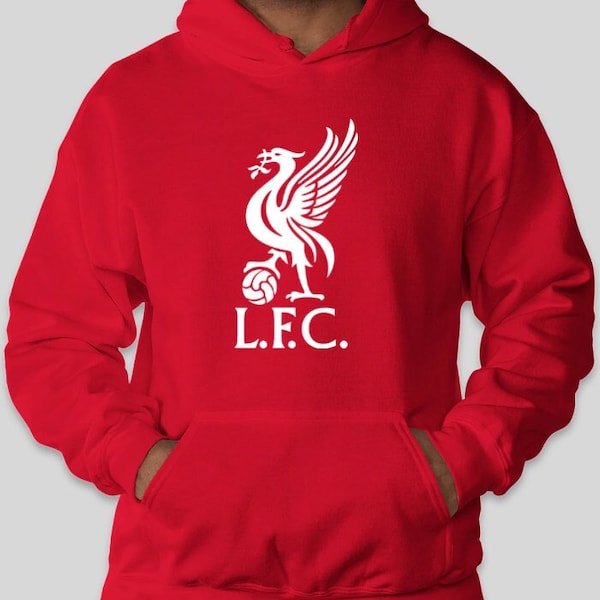 Liverpool Football Club Pullover Hoodie Sweatshirt Soccer Premier League