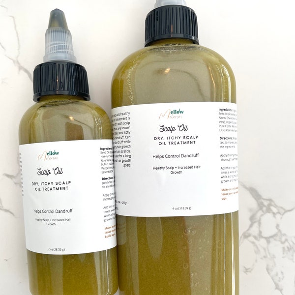 Scalp Oil for Hair Growth with Sulfur