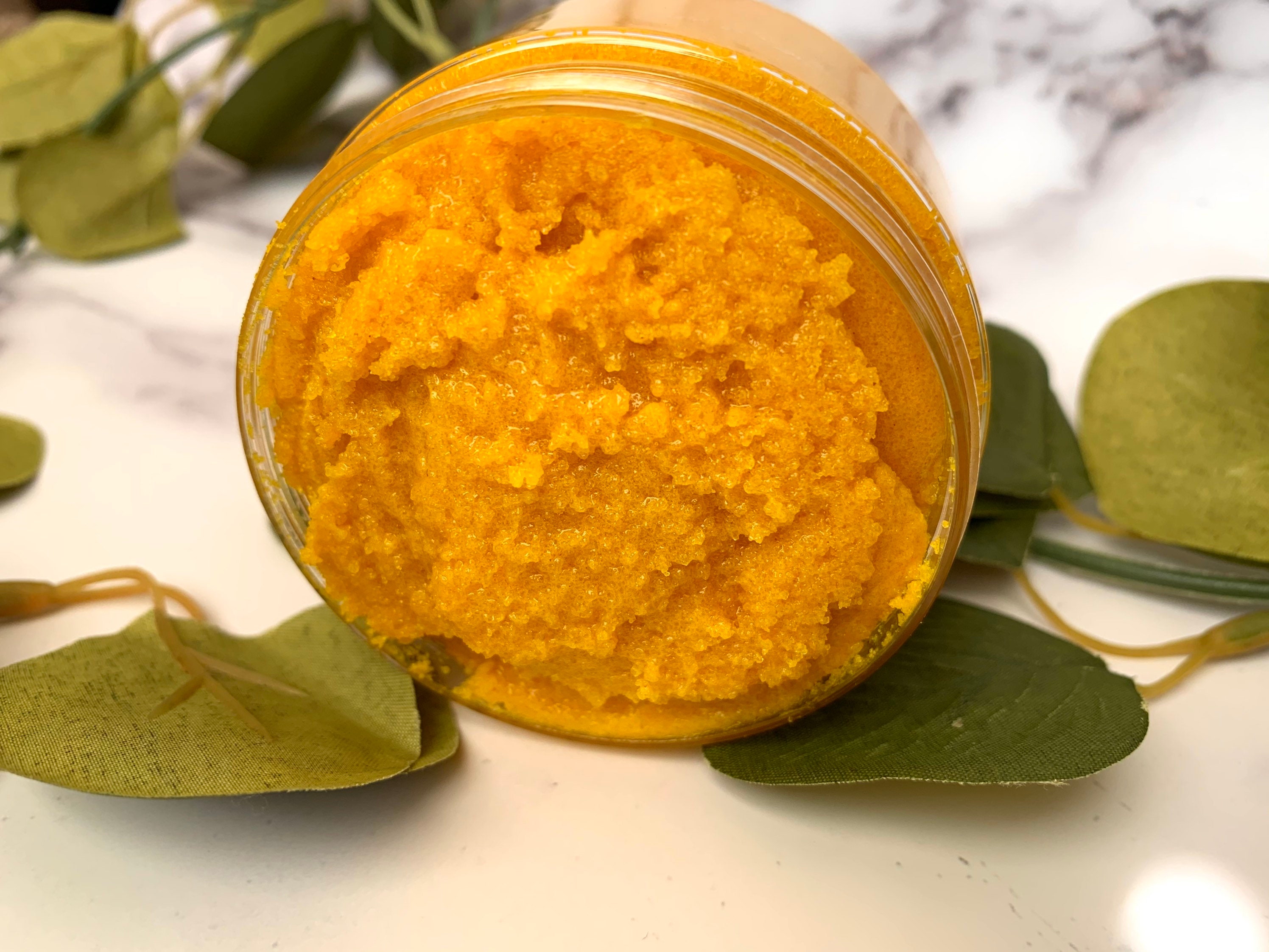 Turmeric & Manuka Honey Body Scrub Emulsified Sugar Scrub Etsy