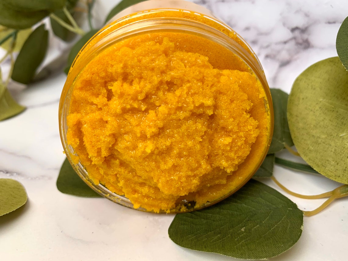 Turmeric & Manuka Honey Brightening Scrub Emulsified Organic Etsy