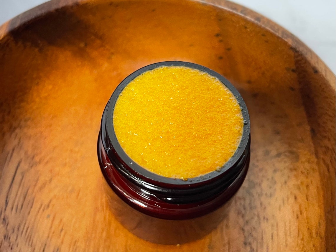 Turmeric Lip Scrub Brightening Lip Scrub Lip Exfoliating Etsy