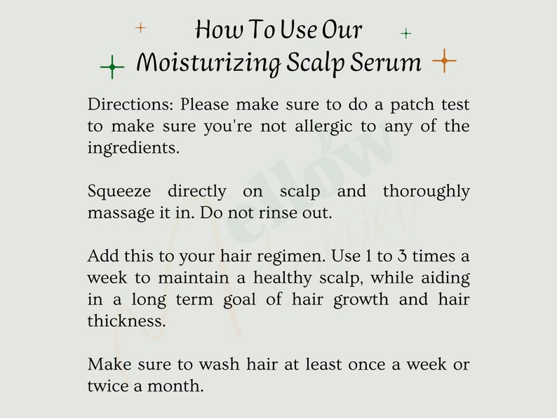 Herb Infused Aloe Manuka Honey Scalp Serum with MSM, Scalp Care Hair Growth Serum image 3