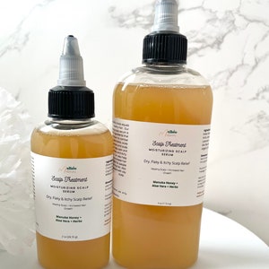 Herb Infused Aloe Manuka Honey Scalp Serum with MSM, Scalp Care Hair Growth Serum image 4