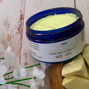 Natural Turmeric Body Butter, Non Greasy Body Butter image 5