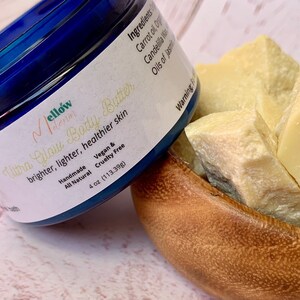 Natural Turmeric Body Butter, Non Greasy Body Butter image 4