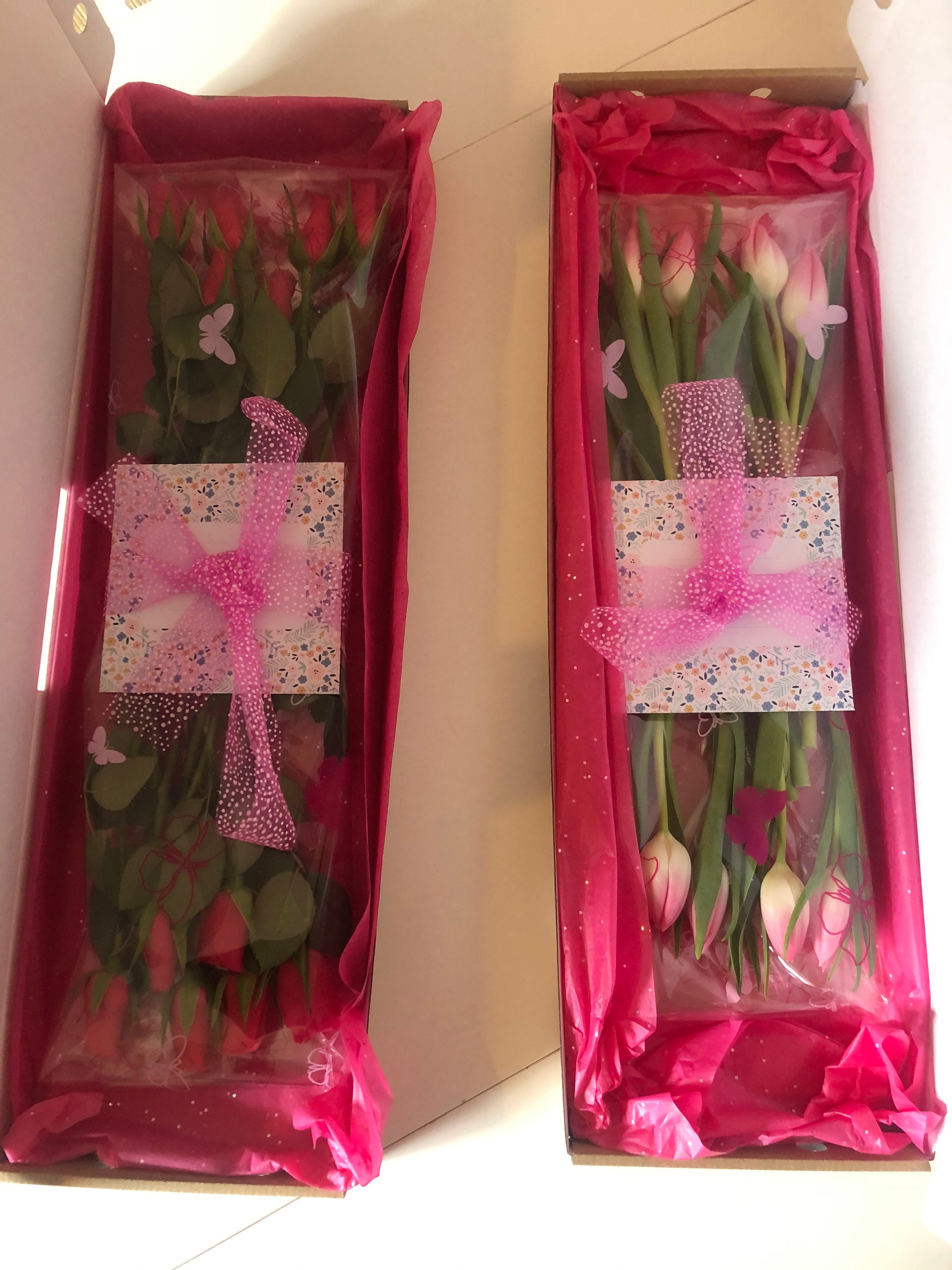 Letterbox Flowers Fresh Flowers Gift Idea Letterbox Gift Etsy