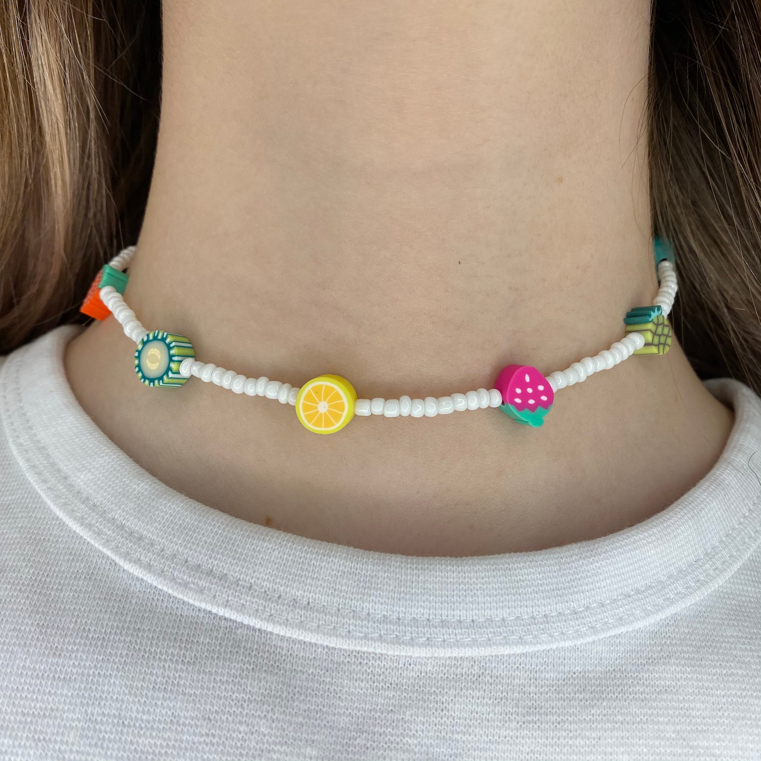 Fruit necklace Etsy