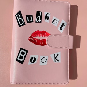 Budget Book SVG Burn Book Mean / Girls Inspired Cricut Ready Machine  Cutting Lips Kiss Movie Cinema Jpeg PNG 