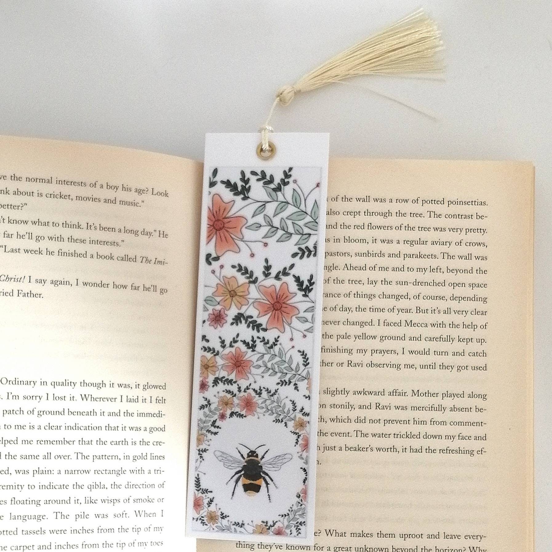 Bumblebee Bookmark Handmade Book Mark | Etsy