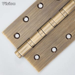 Antique Bronze solid brass door hinge with smooth bearing movement for wooden doors