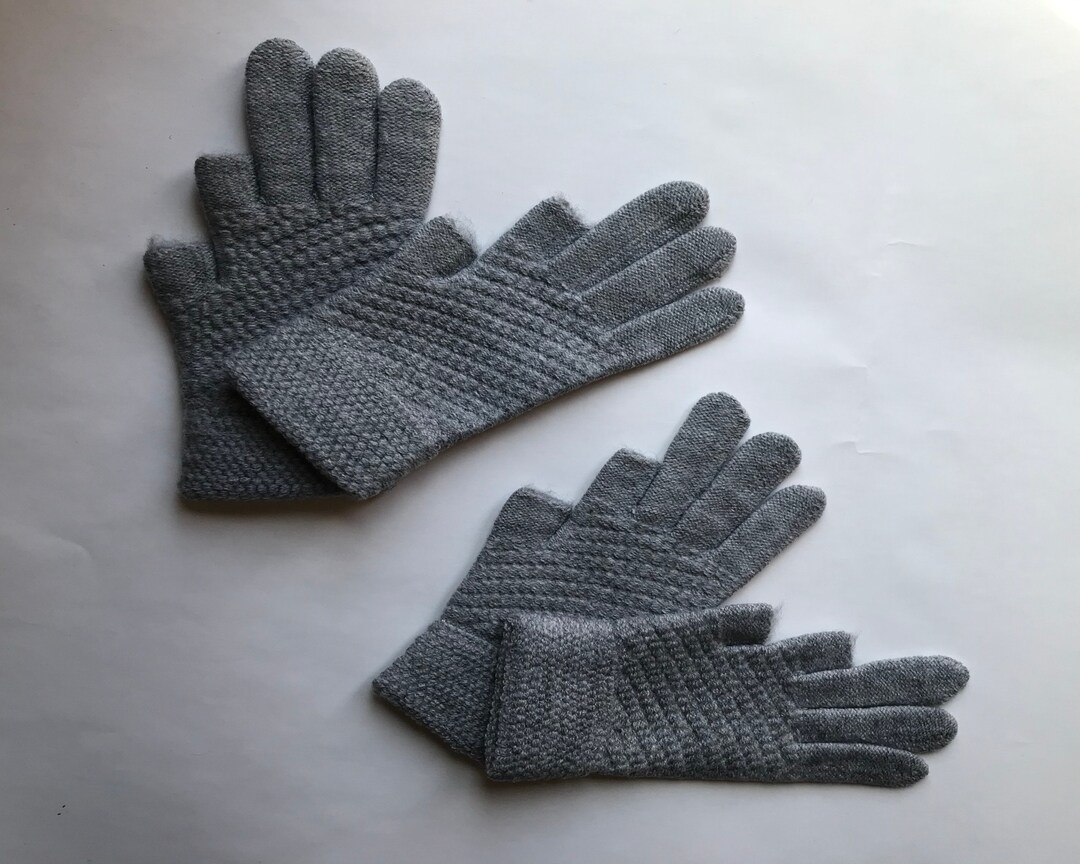 2 Pair Two Finger Gloves, iPhone Gadget Gloves Etsy