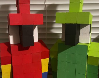 Minecraft Parrot Etsy