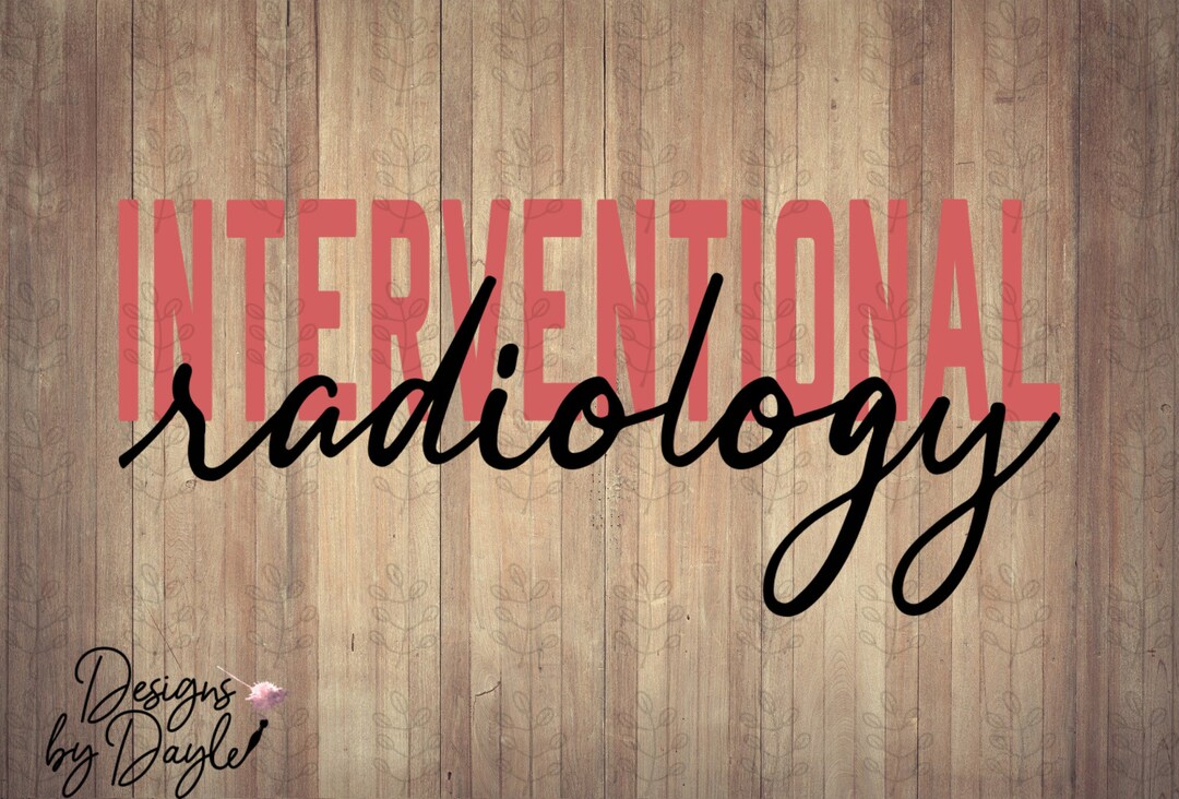 Interventional Radiology Decal / Radiation Technologist / MRT / Laptop ...