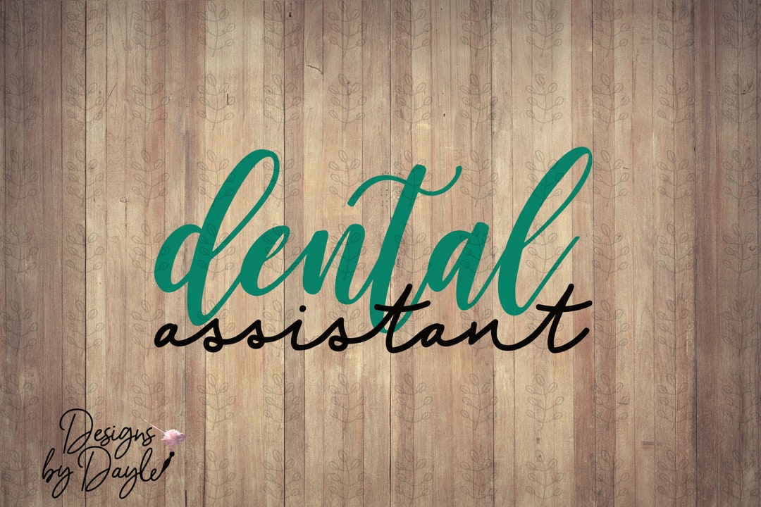 Dental Assistant Script Decal / RDA / Dentistry / Car Decal / Etsy UK