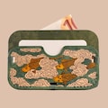Personalized Leather Card Holder: Handcrafted Veg-Tan & Pueblo Wallet product logo
