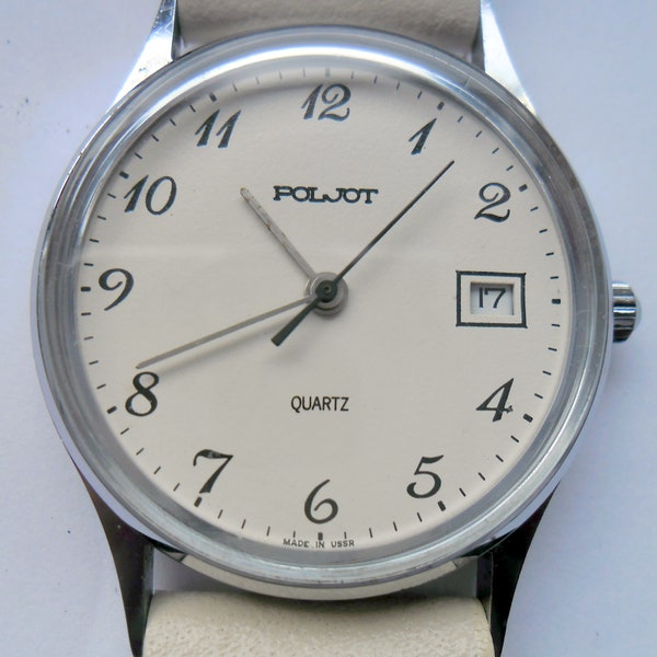 Poljot quartz, made in USSR, 80s