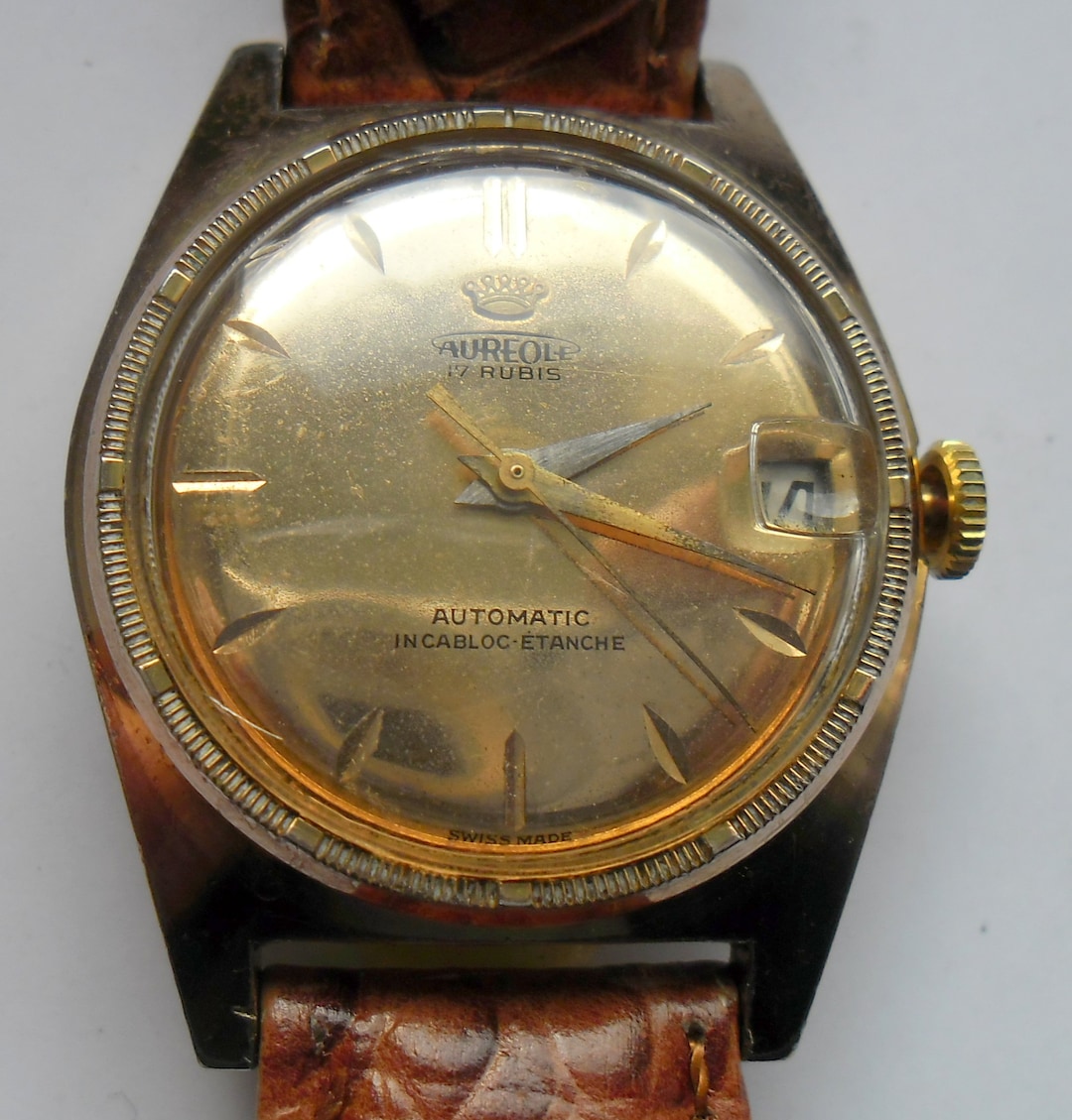 コレクション AUREOLE SWISS AUREOLE Vintage Watch Manual Wind 17 Jewels Dial Swiss (GS) | eBay