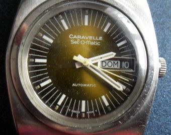 Caravelle Set-O-Matic automatic swiss made 70s