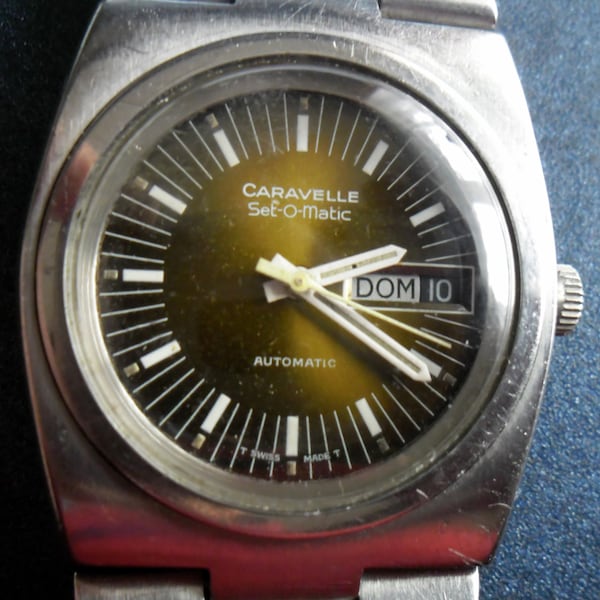 Caravelle Set-O-Matic automatic swiss made 70s