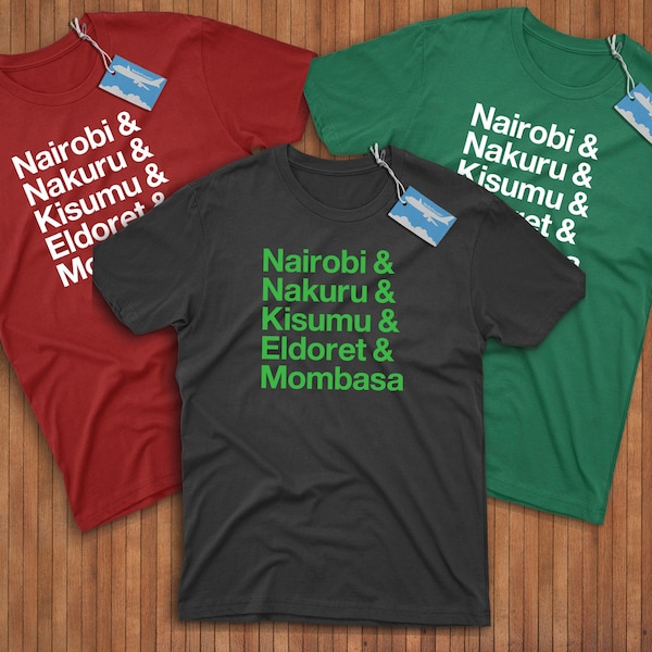 Nairobi Kenya Shirt Etsy