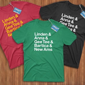 Guyana Cities Shirt! Reppin&#39; Linden, Anna Regina, Georgetown, Bartica, & New Amsterdam!