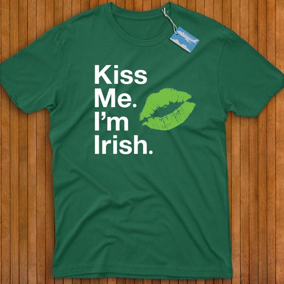 Kiss Me I'm Irish (lips) T-Shirt Kiss Me I'm Irish (lips) T-Shirt